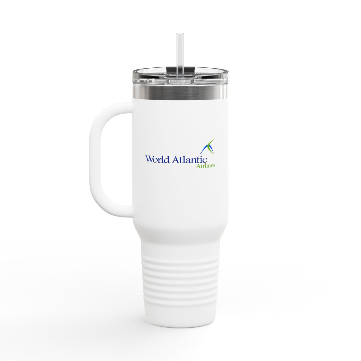 World Atlantic Airlines 40oz Insulated Travel Mug Stainless Tumbler