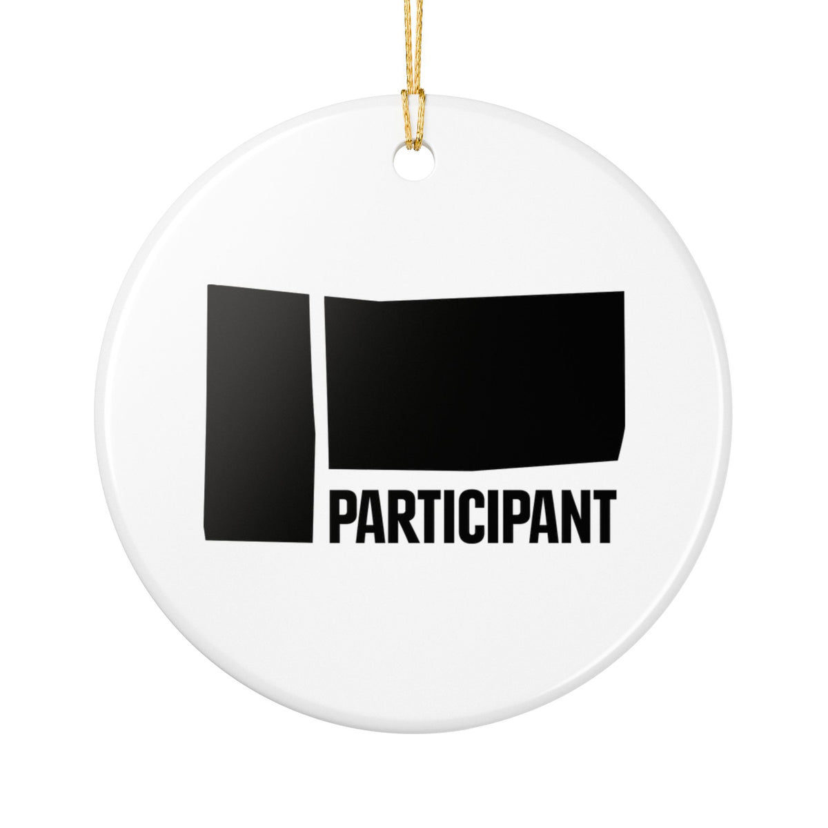Participant Media Ceramic Ornament