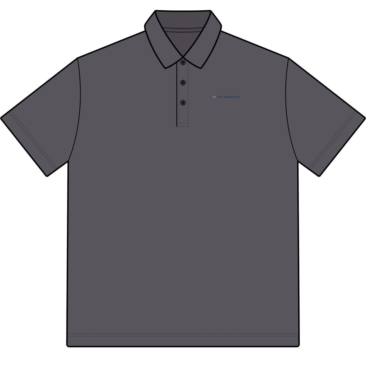 US Airways Cotton Polo Shirt