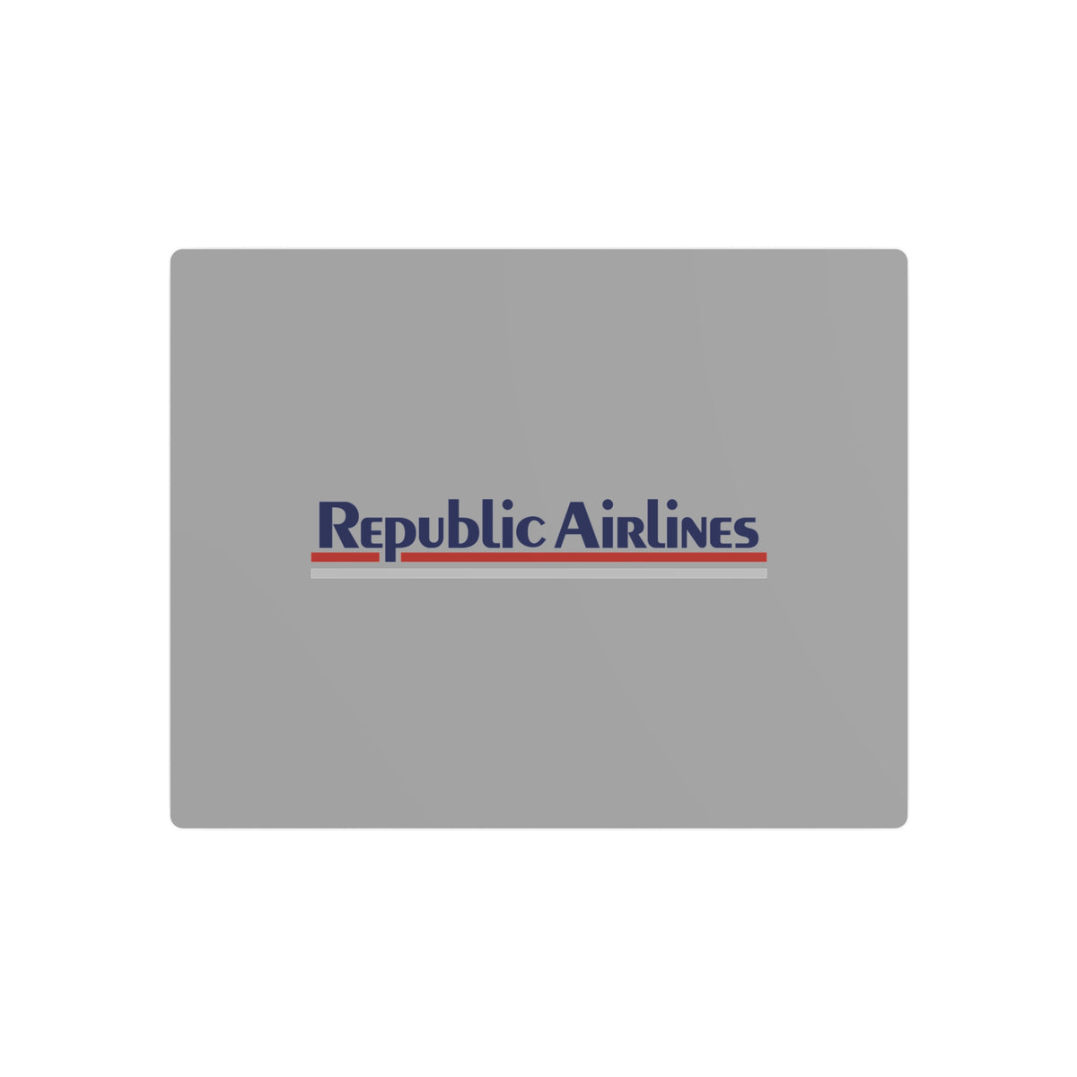 Republic Airlines Metal Sign