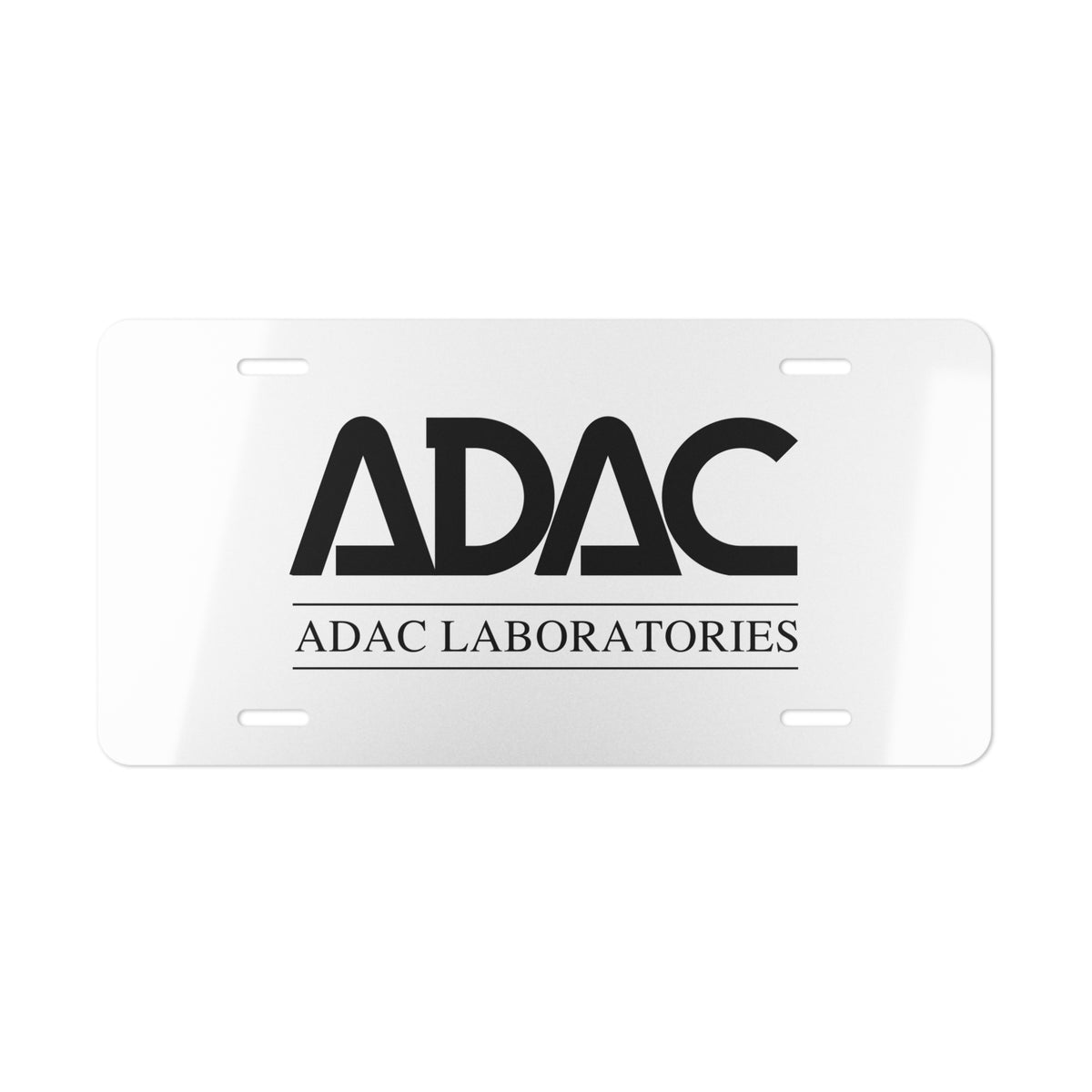 ADAC Laboratories Vanity License Plate