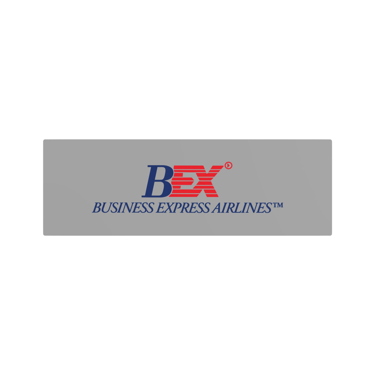 Business Express Airlines Metal Sign
