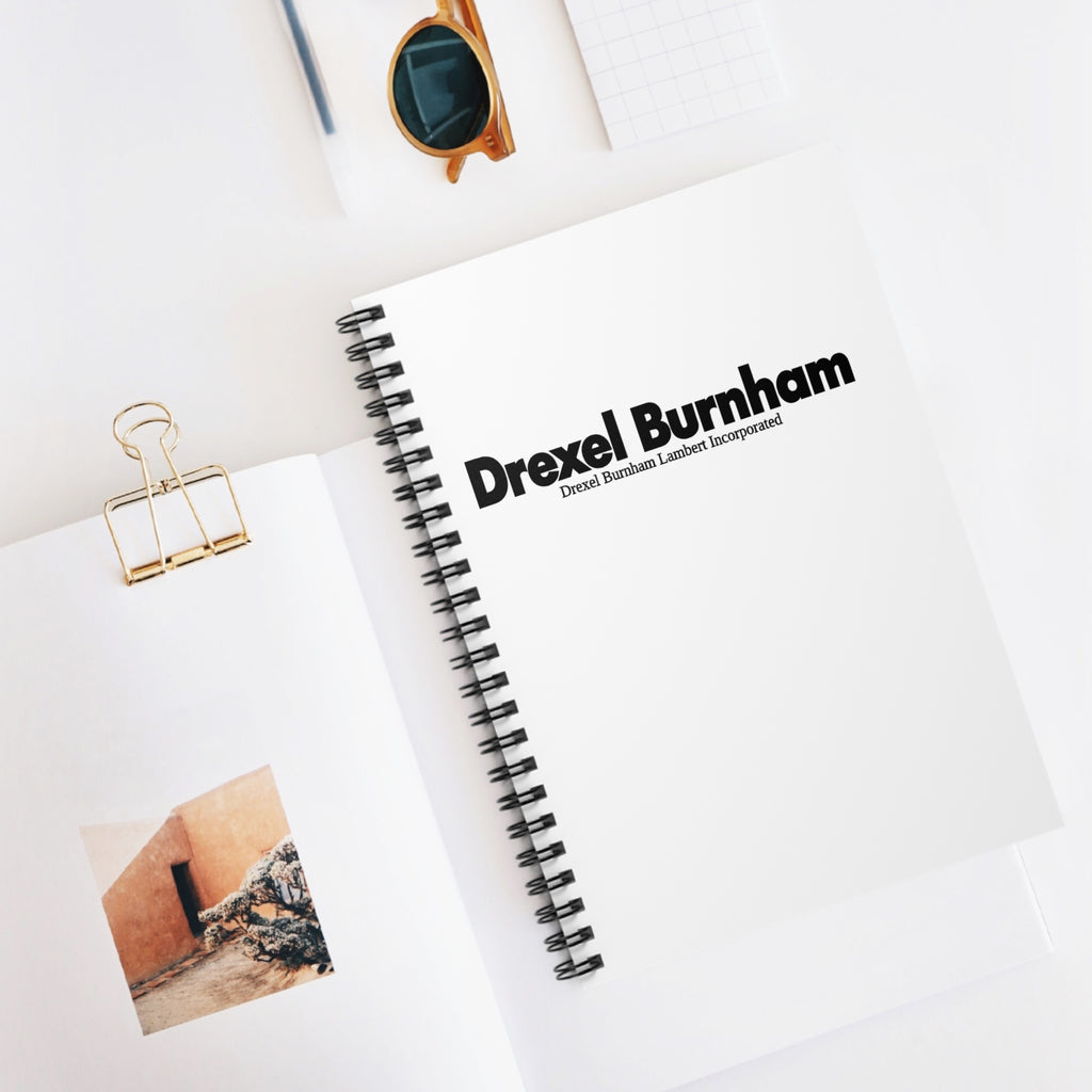 Drexel Burnham Lambert Spiral Notebook
