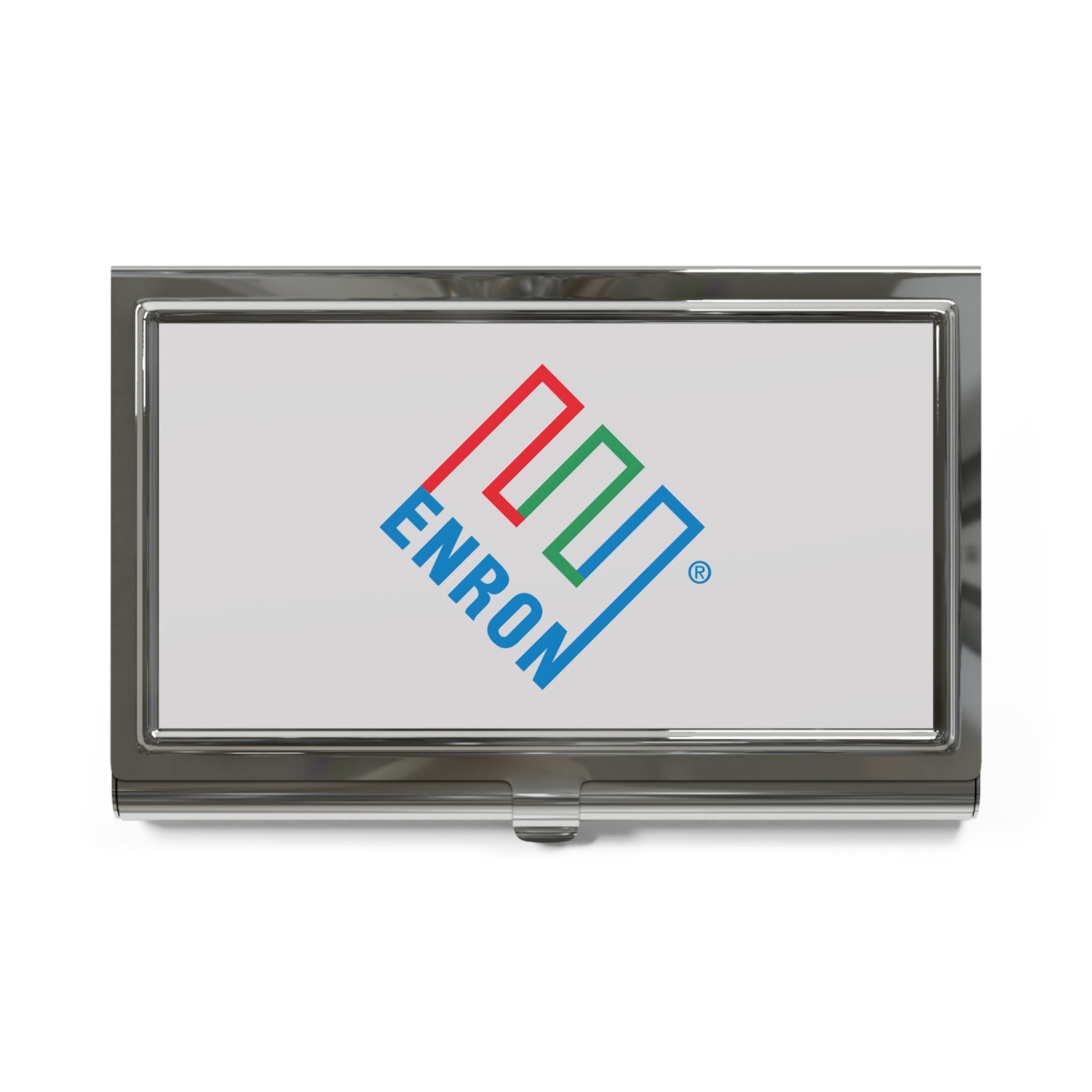 Enron Metal Business Card Holder
