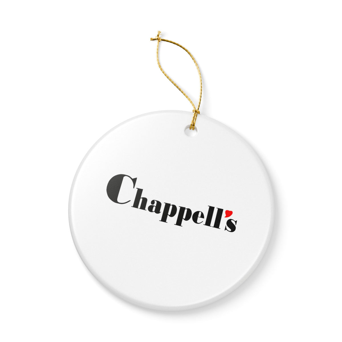Chappell's Ceramic Ornament