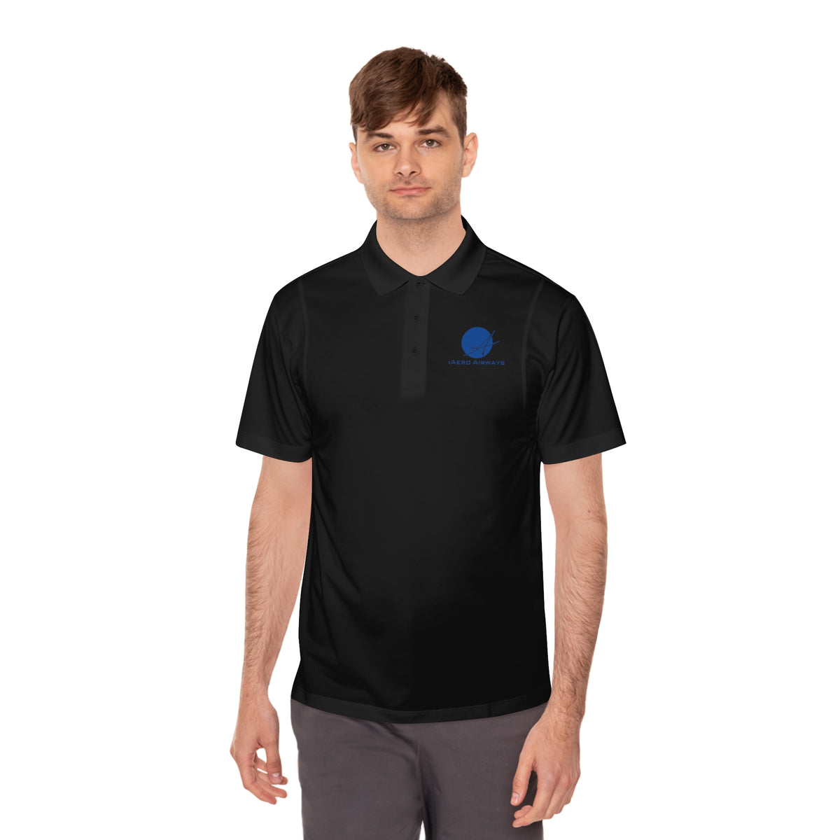 iAero Airways Men's Sport Polo Shirt