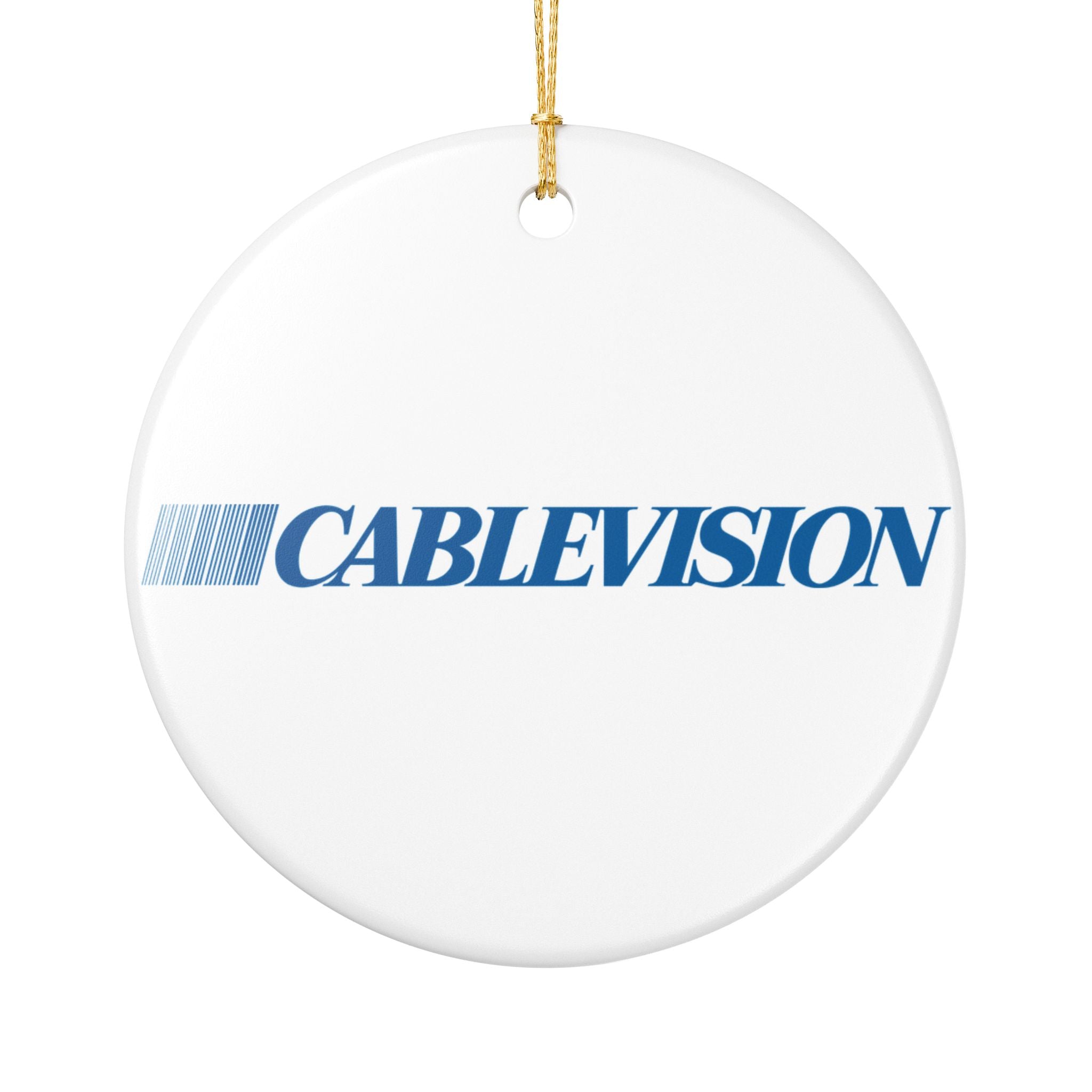 Cablevision Ceramic Ornament