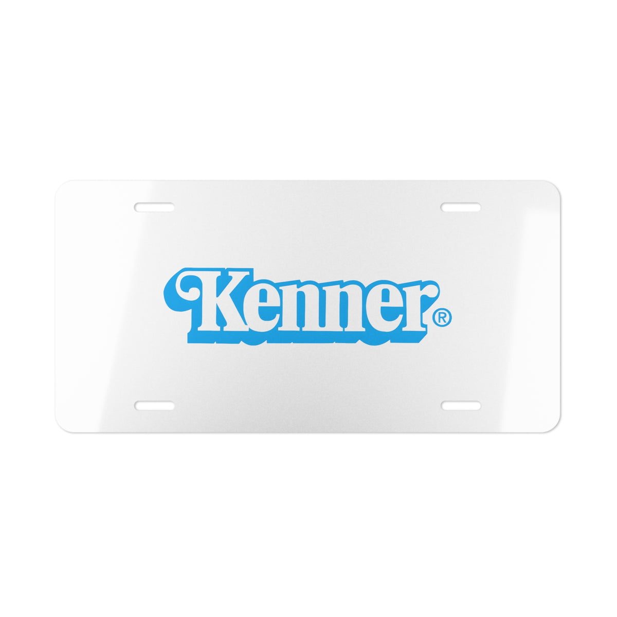 Kenner Products Vanity License Plate