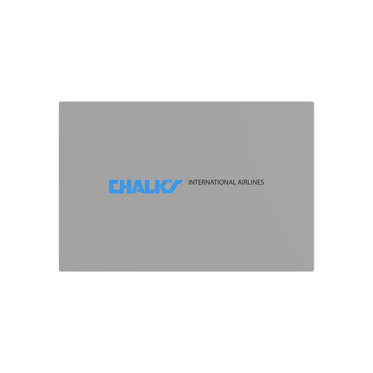 Chalk's International Airlines Metal Sign