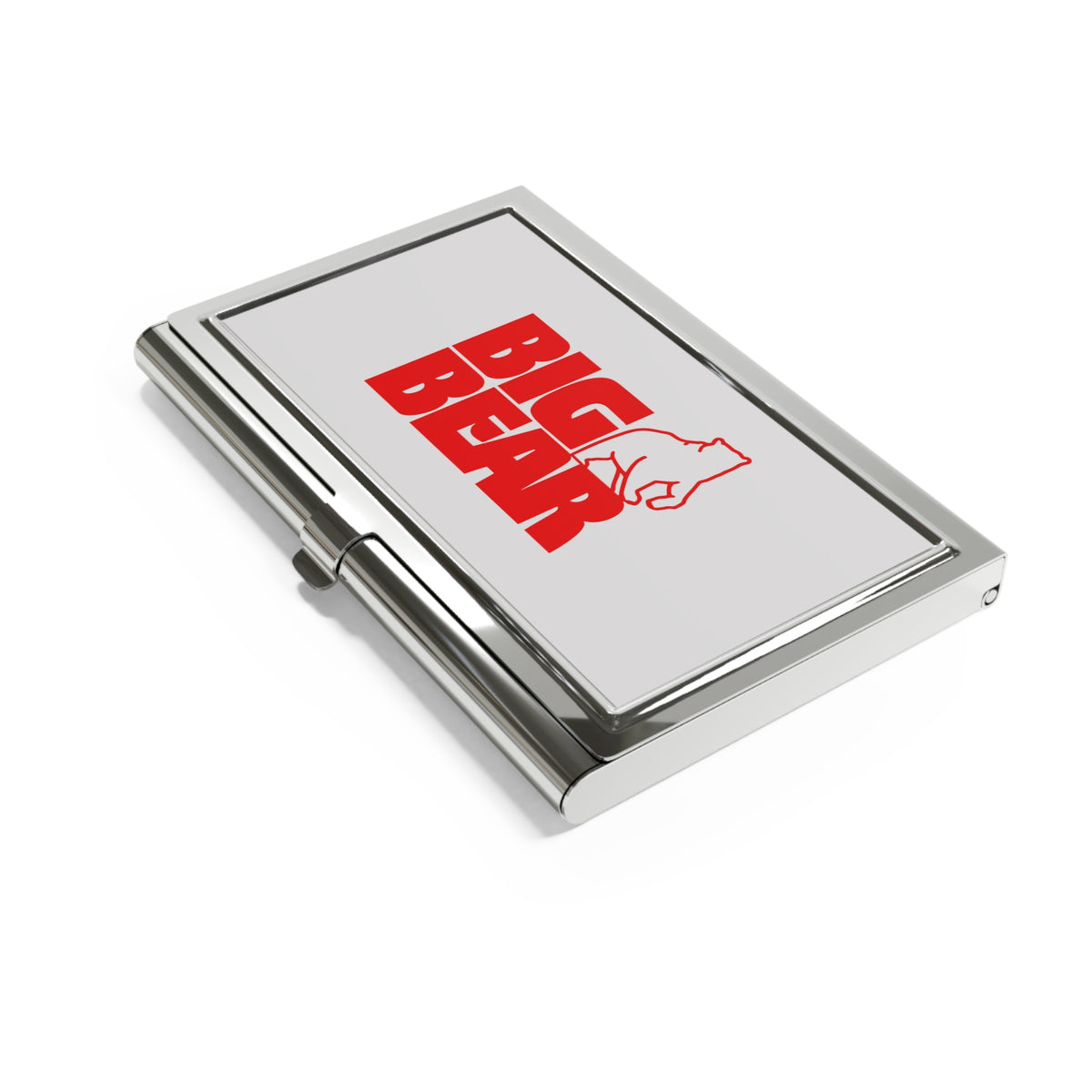 Big Bear Stores Metal Business Card Holder