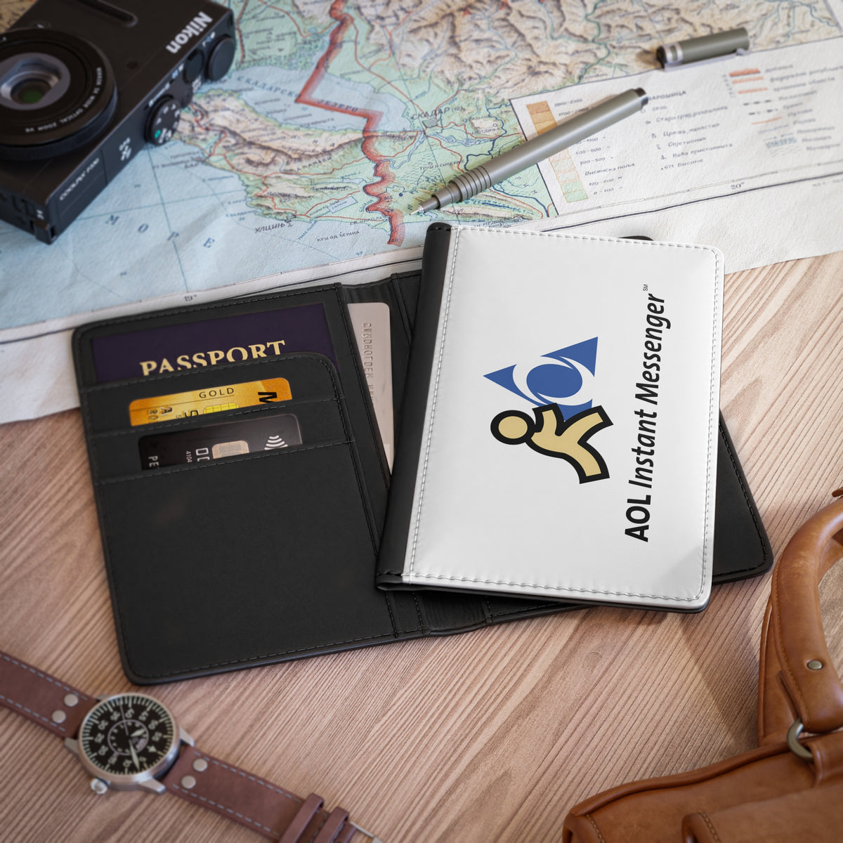 AOL Instant Messenger (AIM) Passport Cover