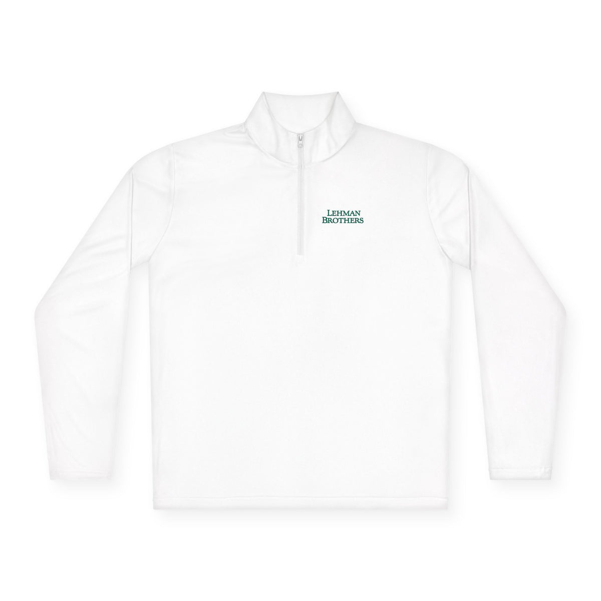 Lehman Brothers Unisex Quarter Zip Pullover
