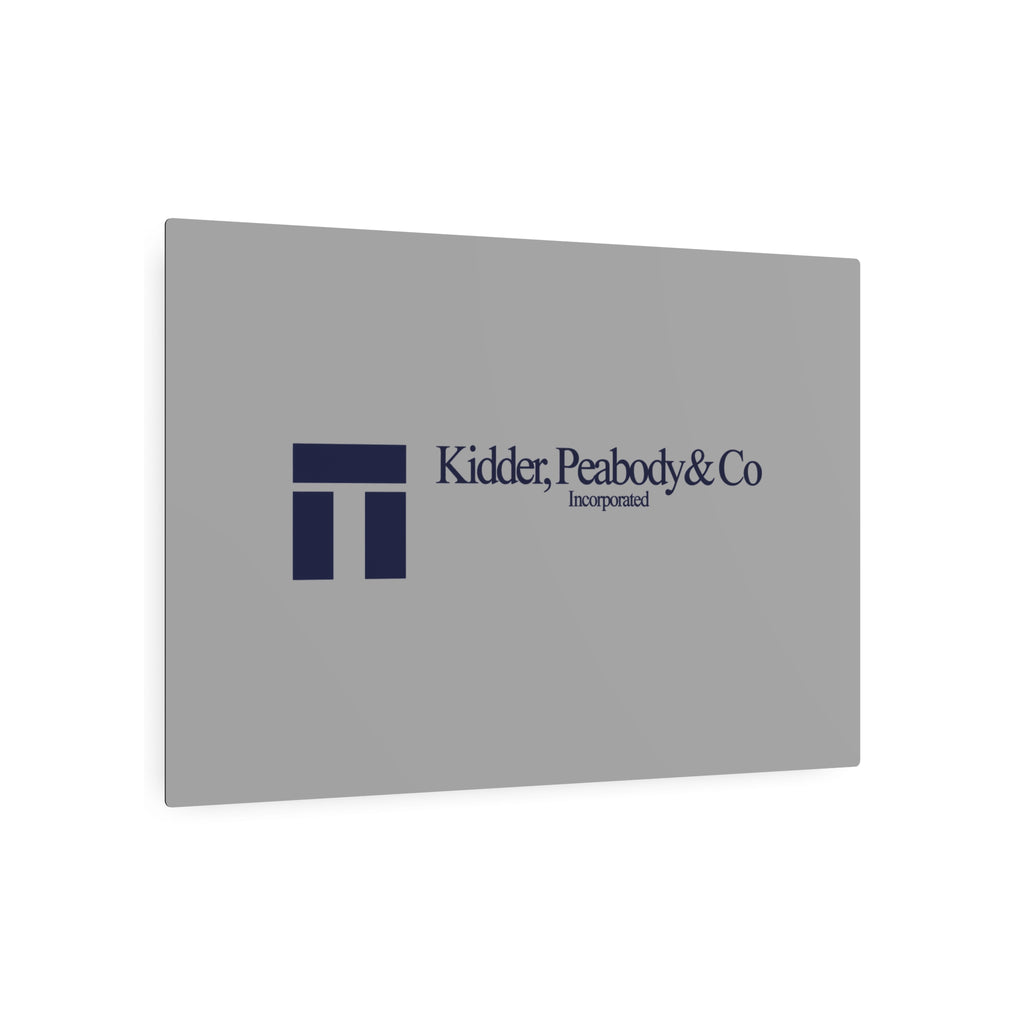 Kidder, Peabody & Co. Metal Sign