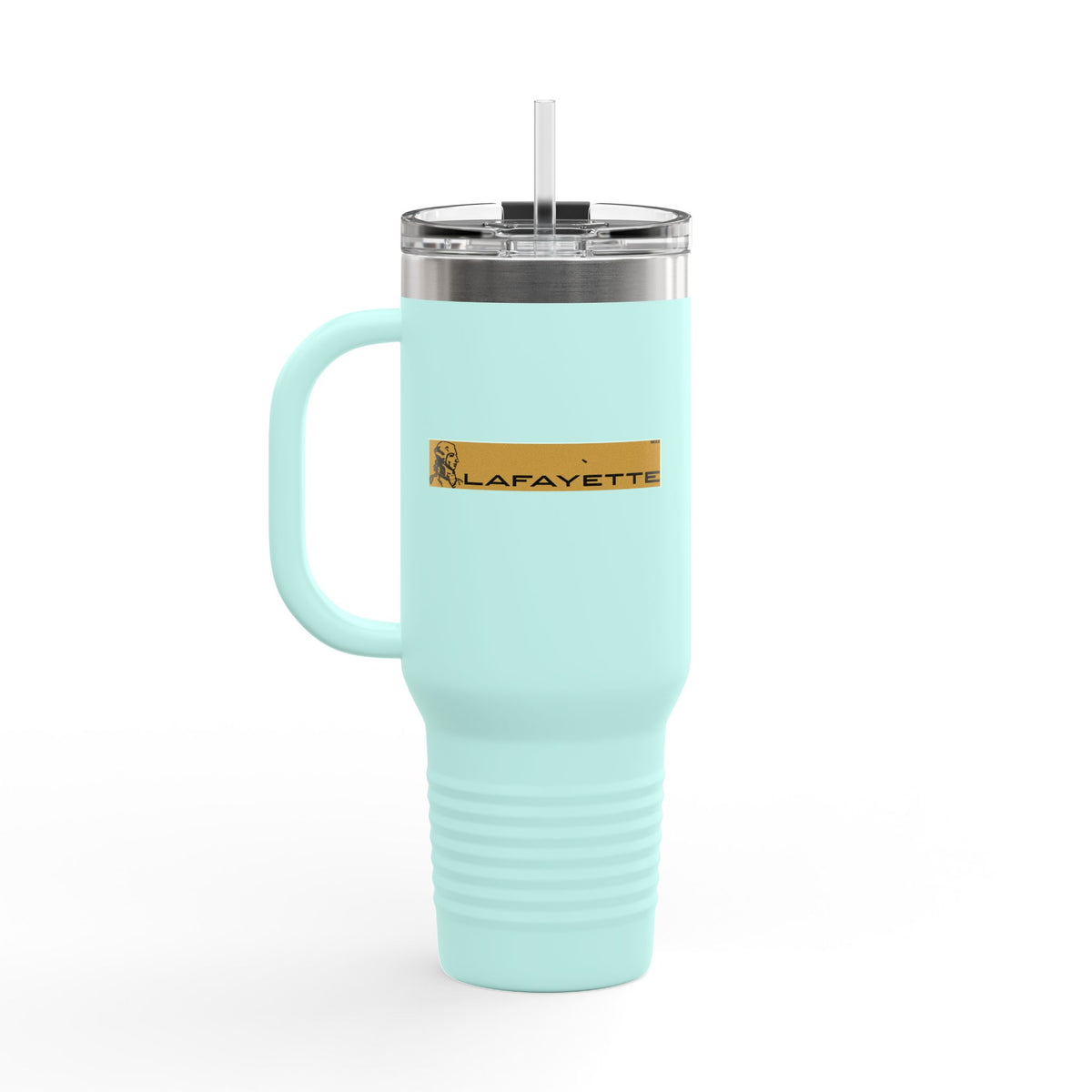 Lafayette Radio Electronics 40oz Insulated Travel Mug Stainless Tumbler