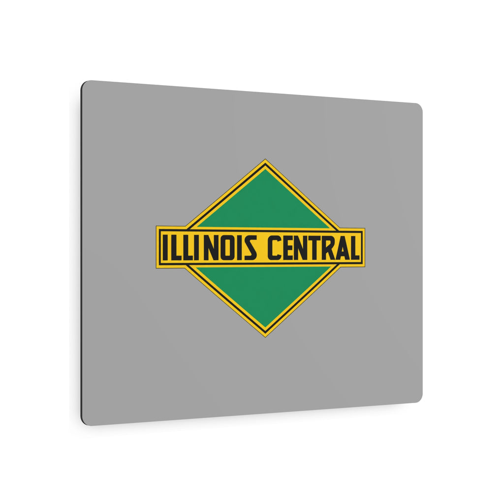 Illinois Central Railroad Metal Sign