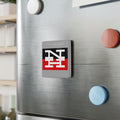 New York, New Haven and Hartford Railroad Square Porcelain Fridge Magnet