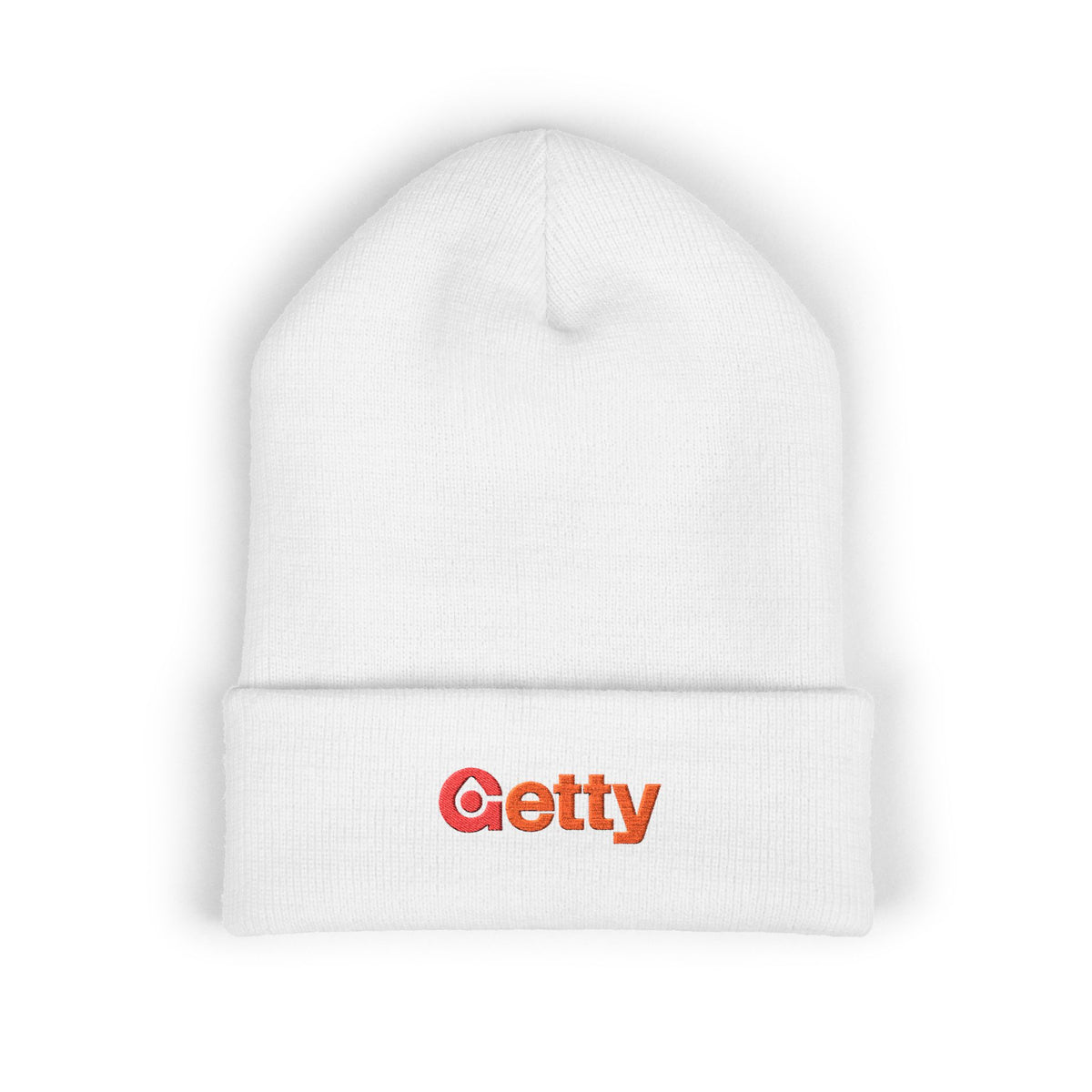Getty Oil Cuffed Beanie