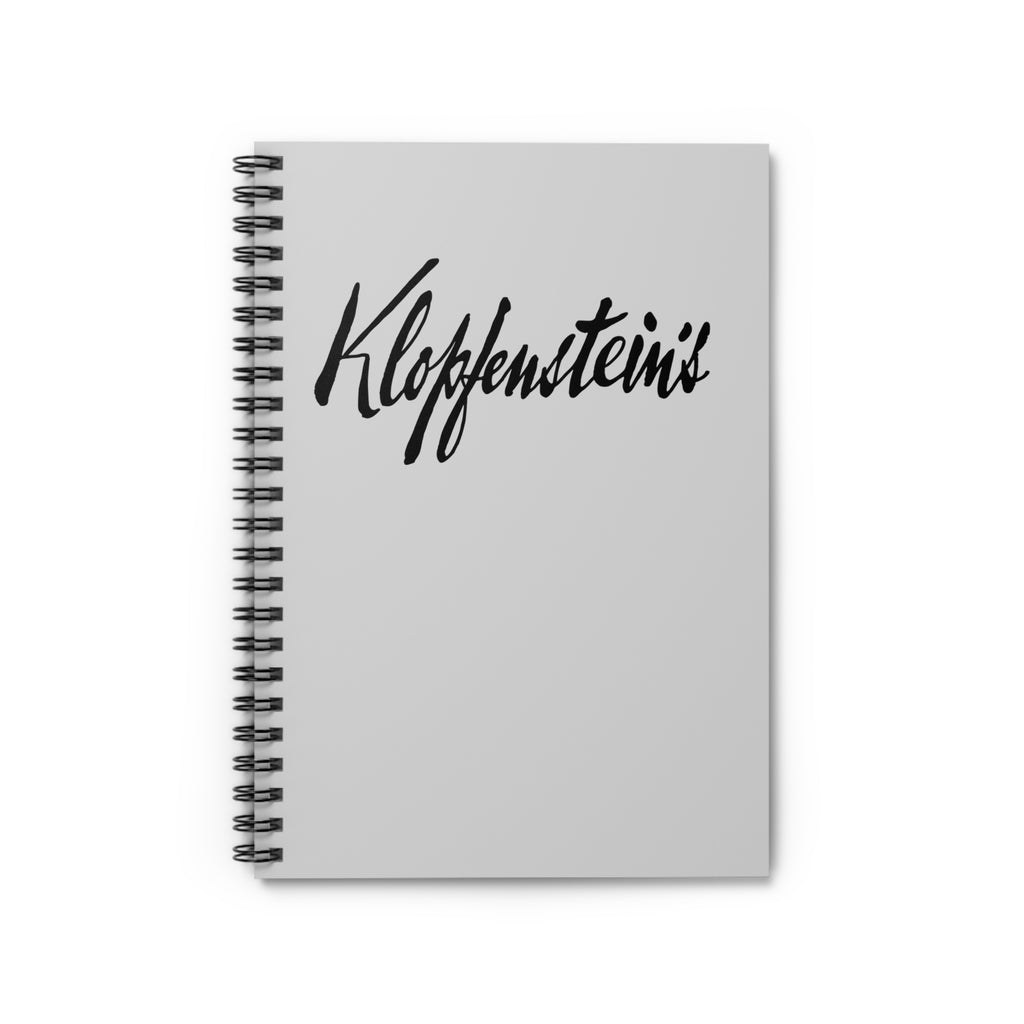 Klopfenstein's Spiral Notebook
