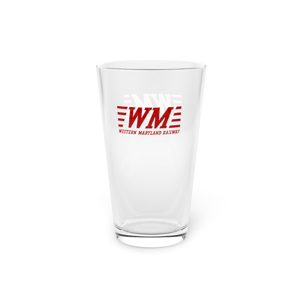 Western Maryland Railway 16oz Pint Glass