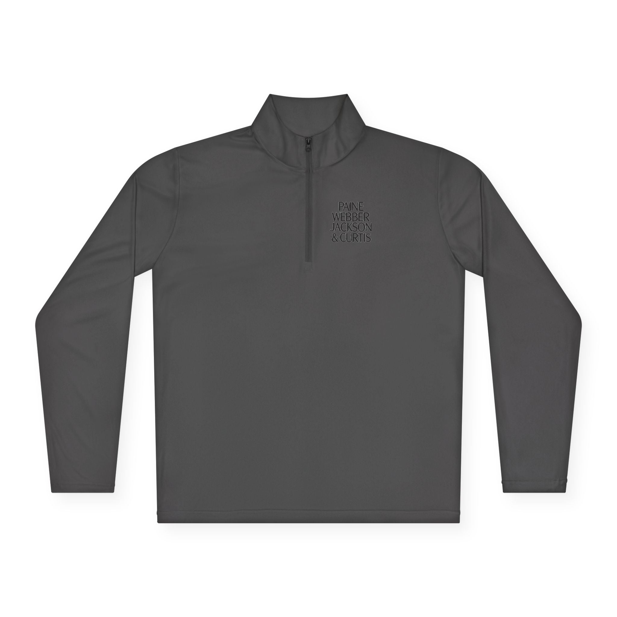 Paine Webber Jackson & Curtis Unisex Quarter Zip Pullover