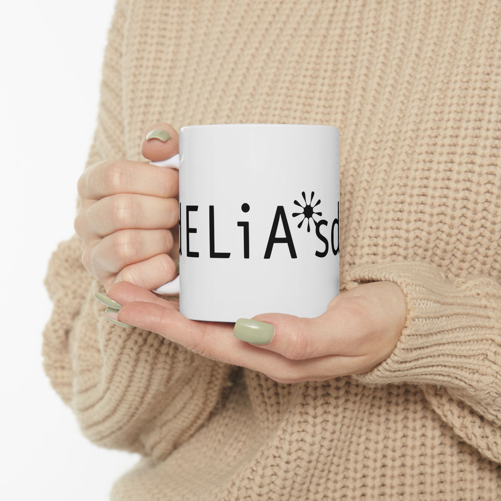 Delia's Ceramic Coffee Mug