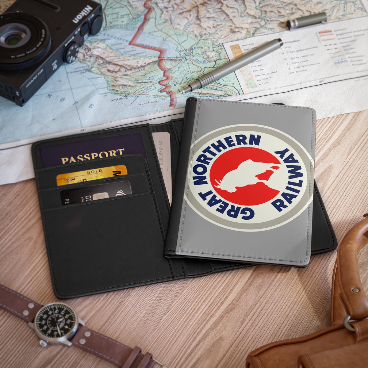 Great Northern Railway Passport Cover