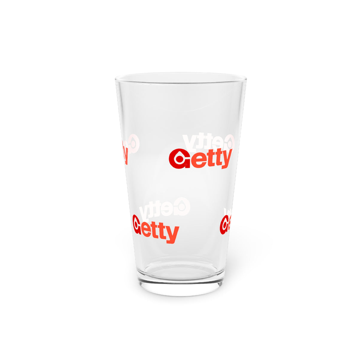 Getty Oil 16oz Pint Glass