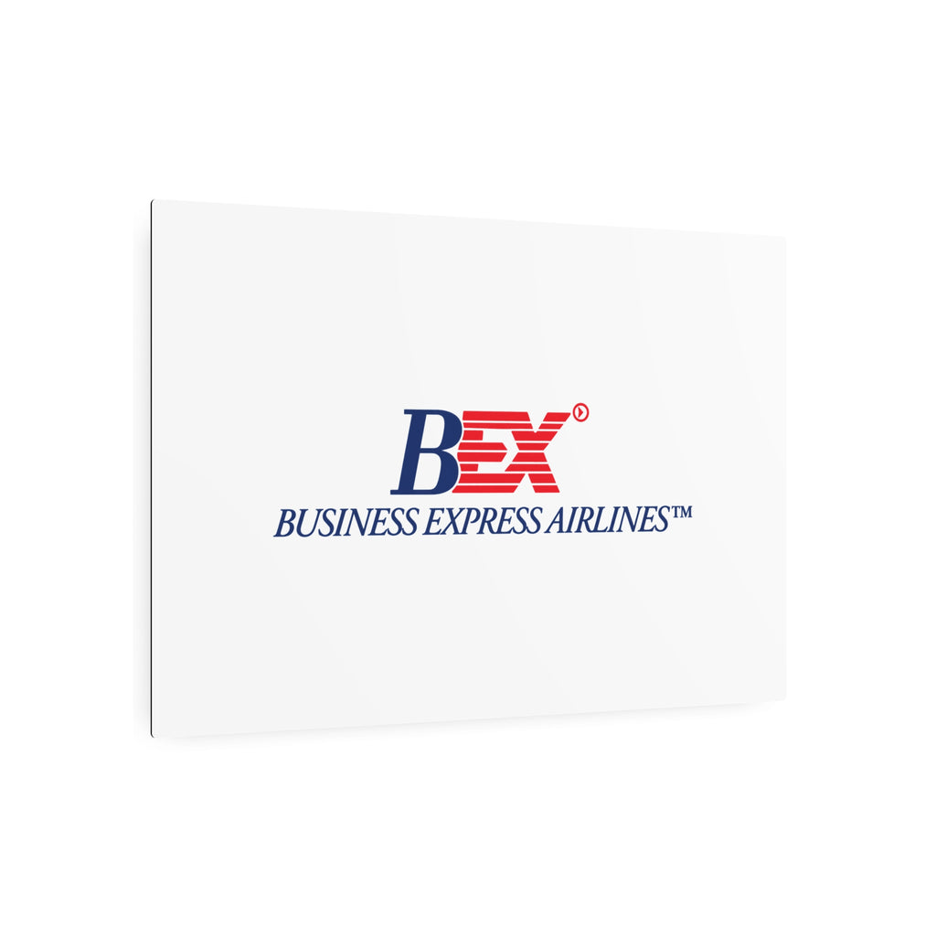Business Express Airlines Metal Sign