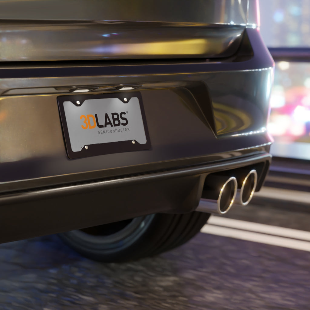 3Dlabs Vanity License Plate