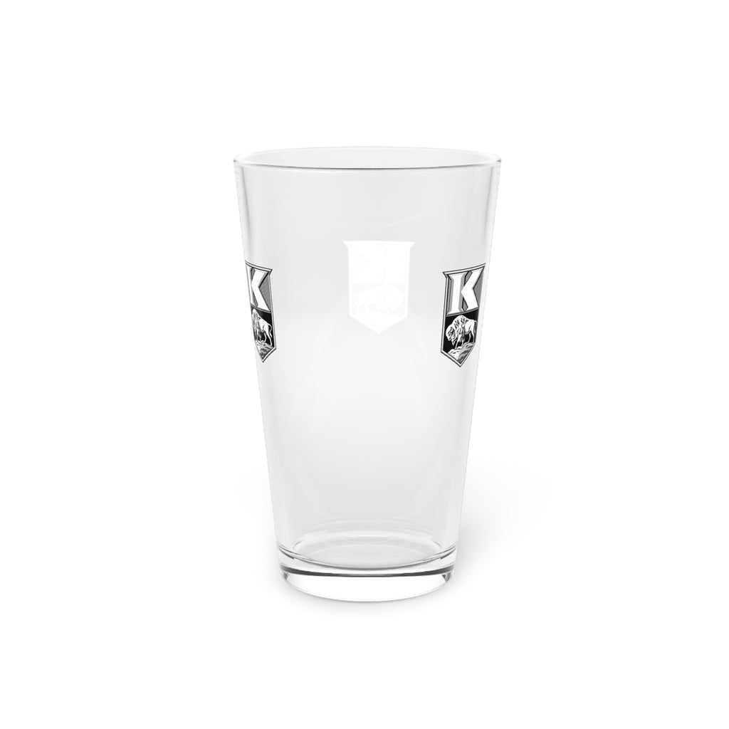 Kaiser Motors 16oz Pint Glass