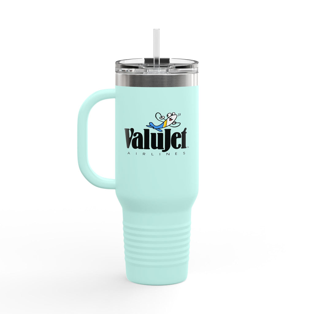 ValuJet Airlines 40oz Insulated Travel Mug Stainless Tumbler