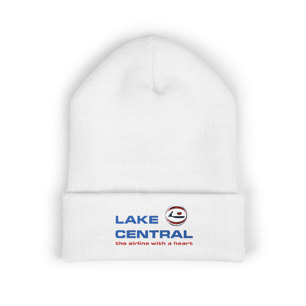 Lake Central Airlines Cuffed Beanie
