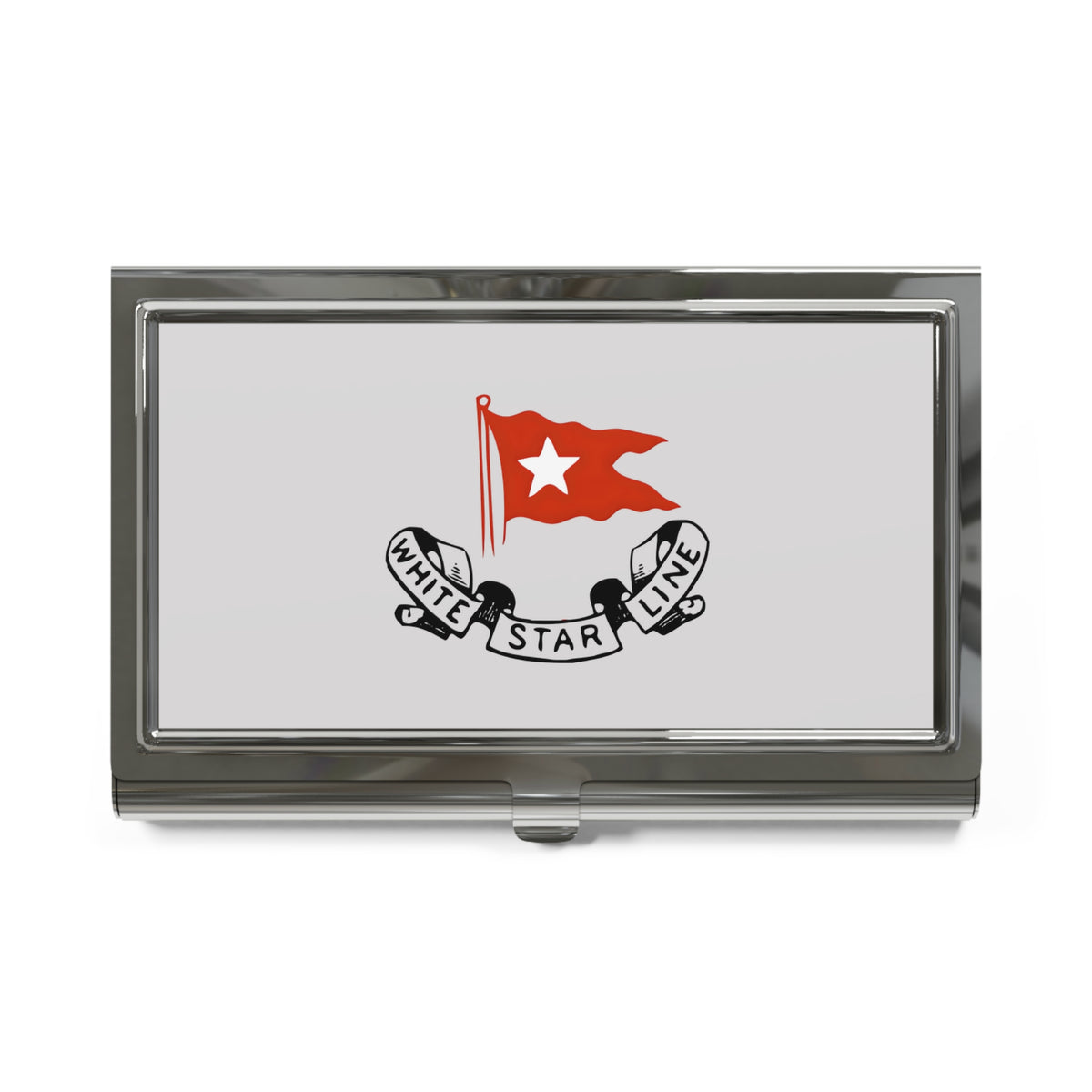 White Star Line Metal Business Card Holder