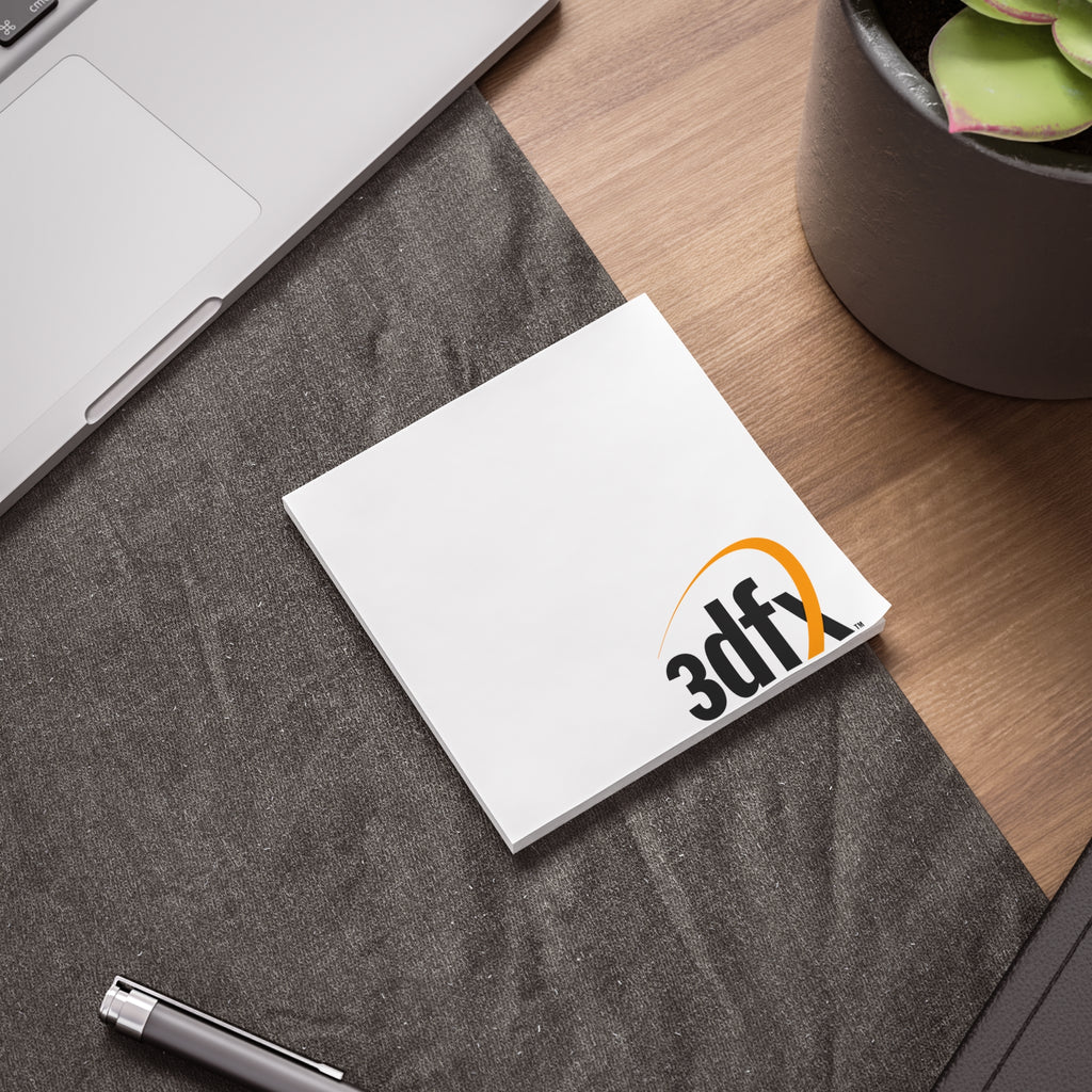 3dfx Interactive Sticky Post-it Note Pad