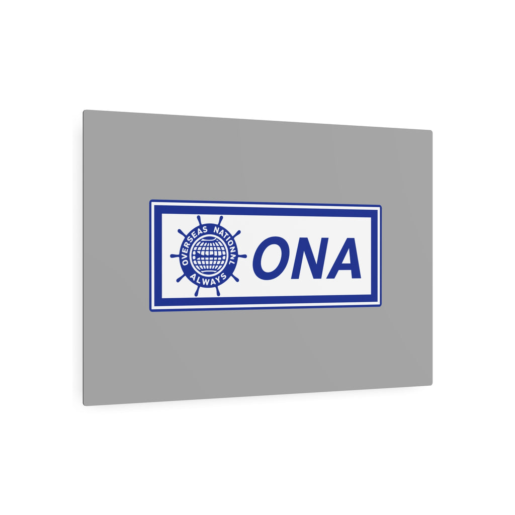 Overseas National Airways Metal Sign