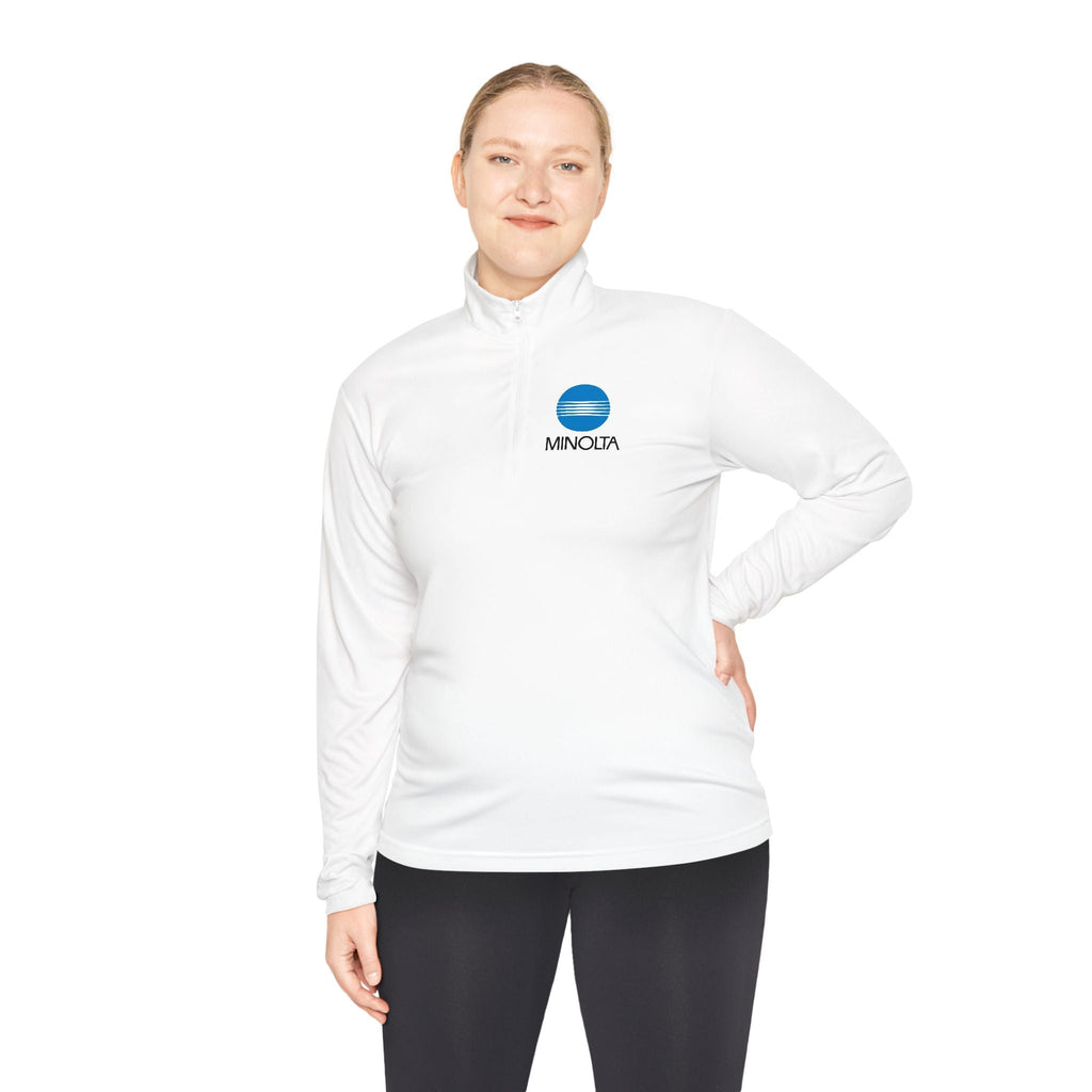 Minolta Unisex Quarter Zip Pullover