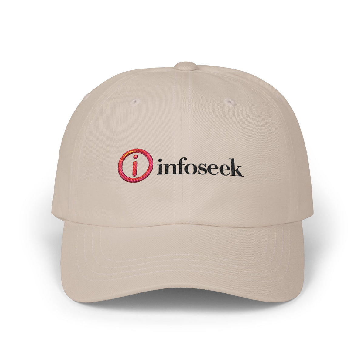 Infoseek Embroidered Dad Cap Hat