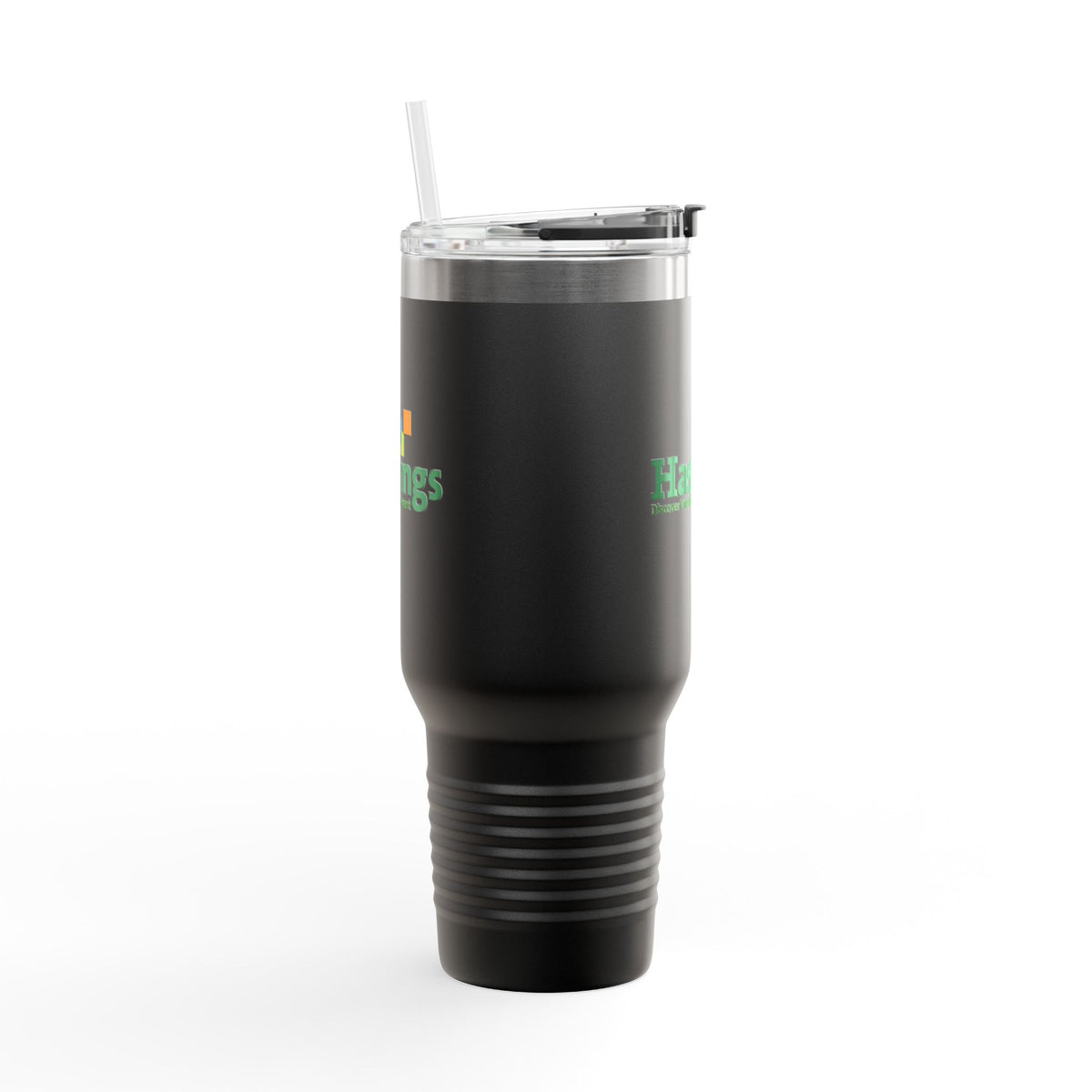 Hastings Entertainment 40oz Insulated Travel Mug Stainless Tumbler