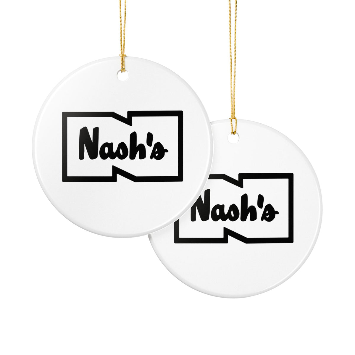 Nash's Ceramic Ornament