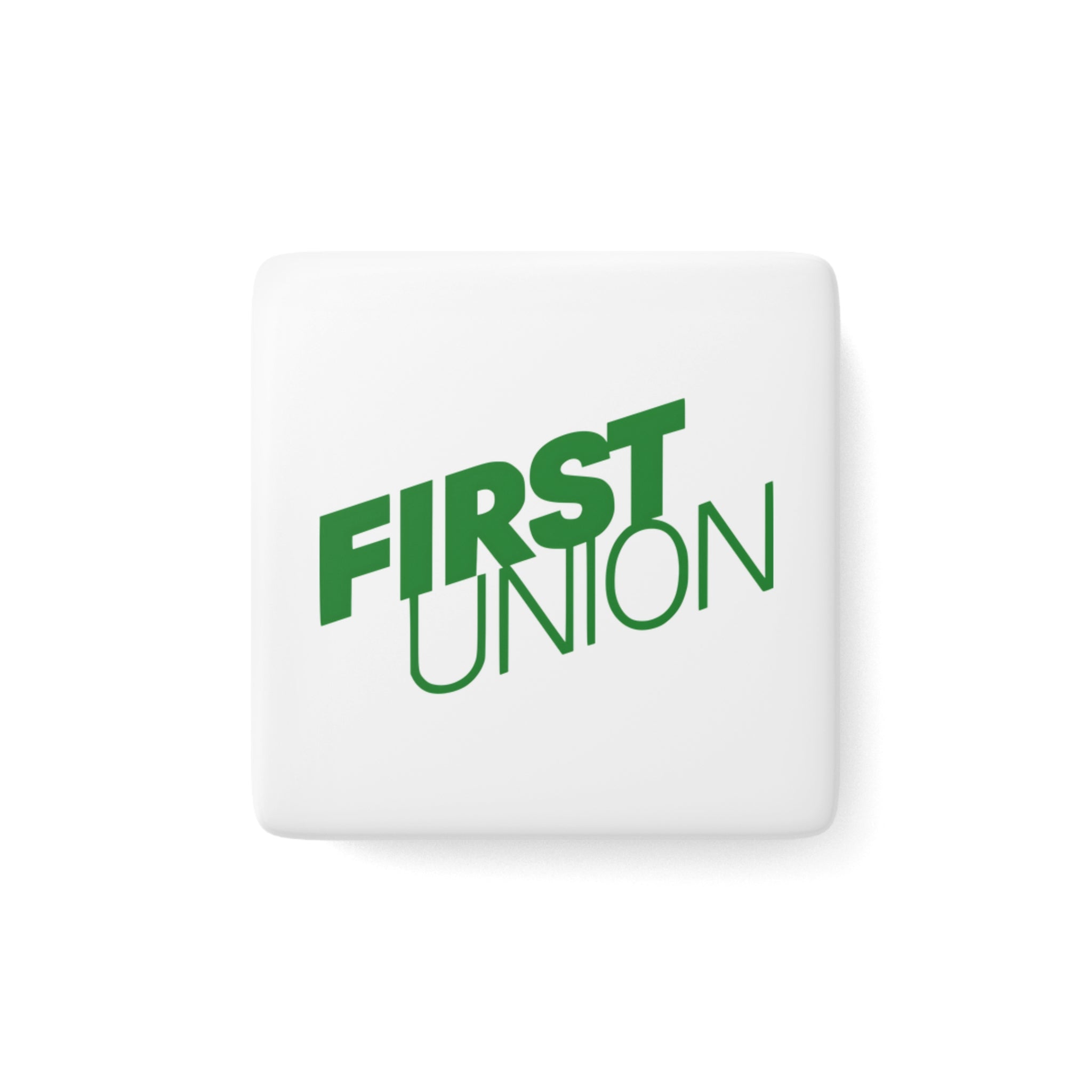 First Union Square Porcelain Fridge Magnet