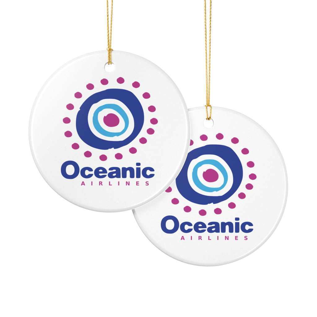 Oceanic Airlines Ceramic Ornament
