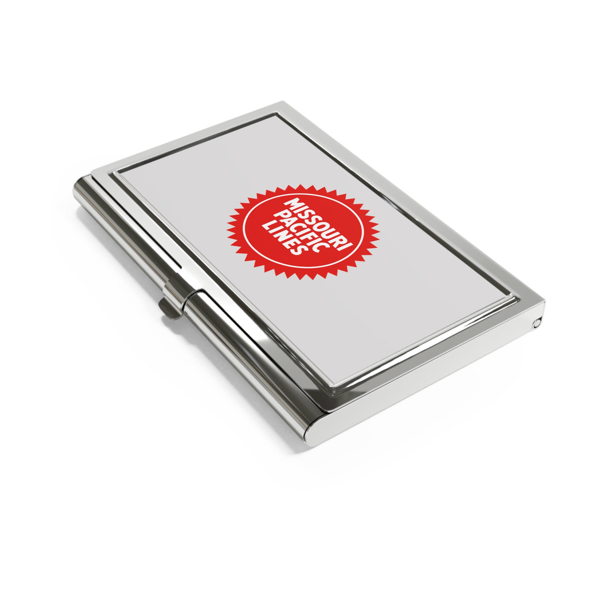 Missouri Pacific Railroad Metal Business Card Holder