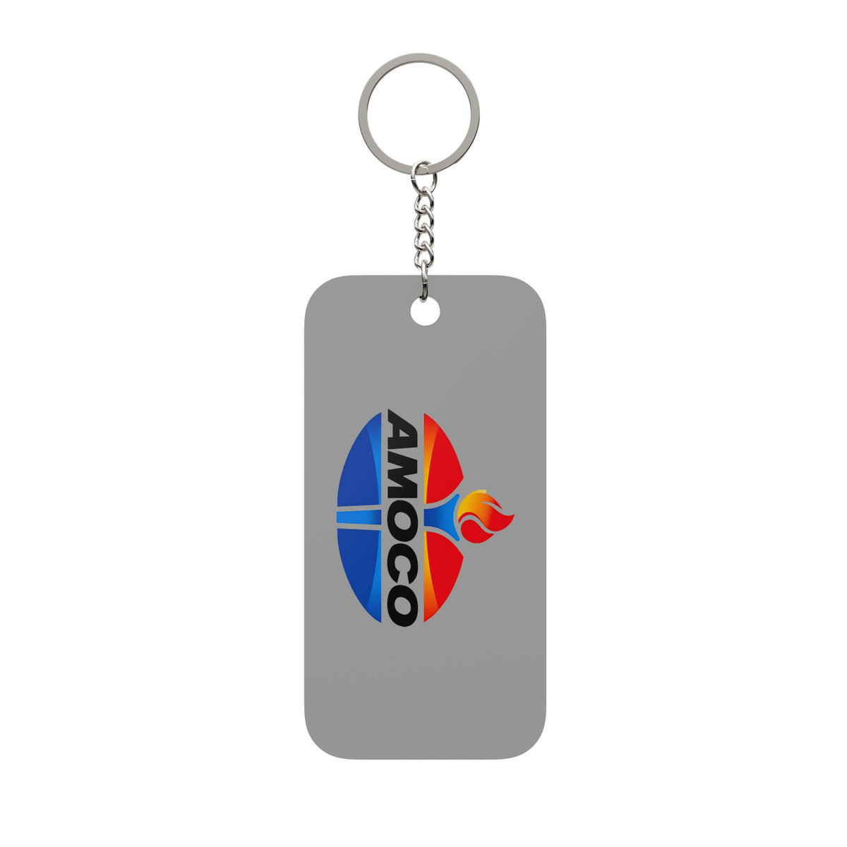Amoco Double-Sided Keychain Charm