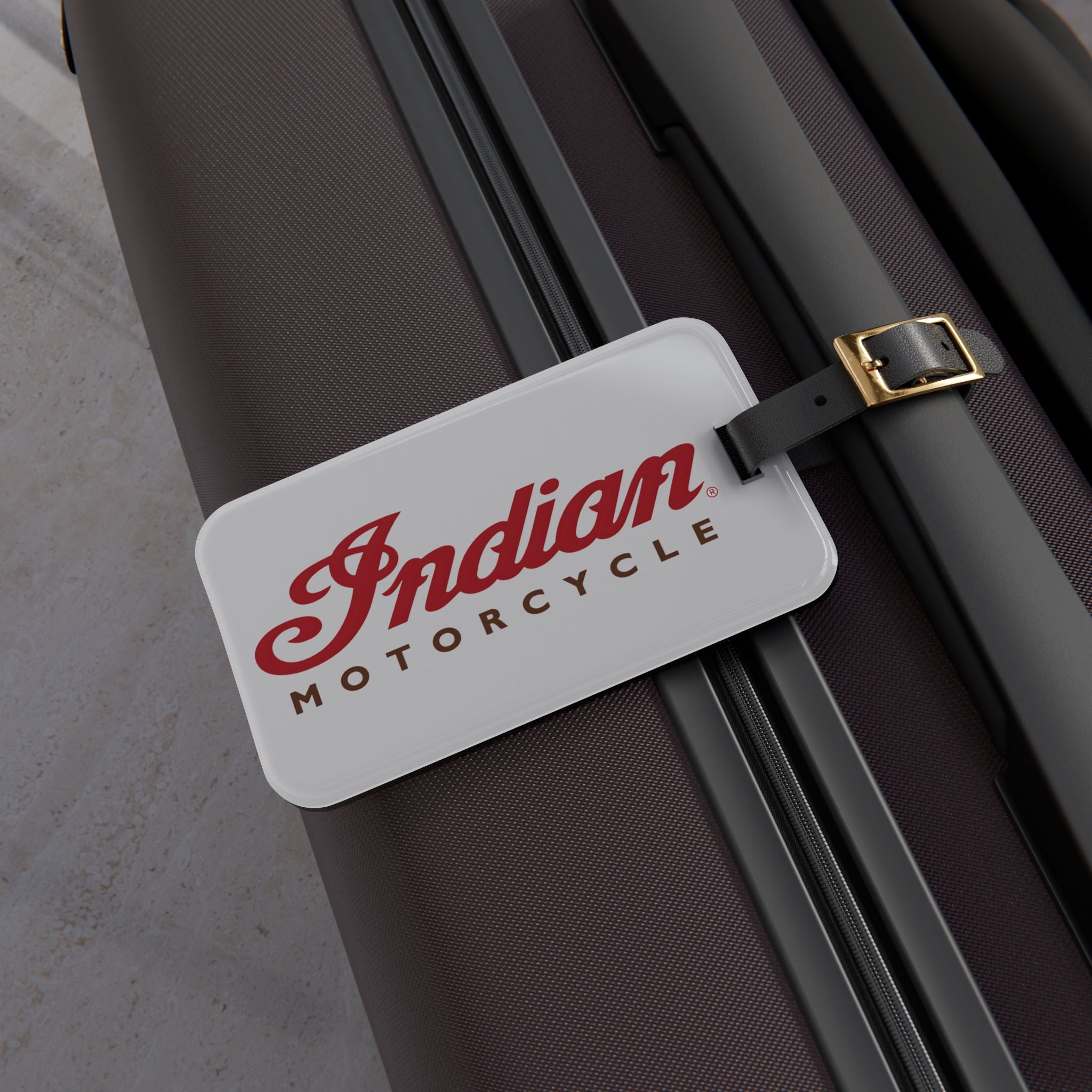 Indian Motorcycle Luggage Tag