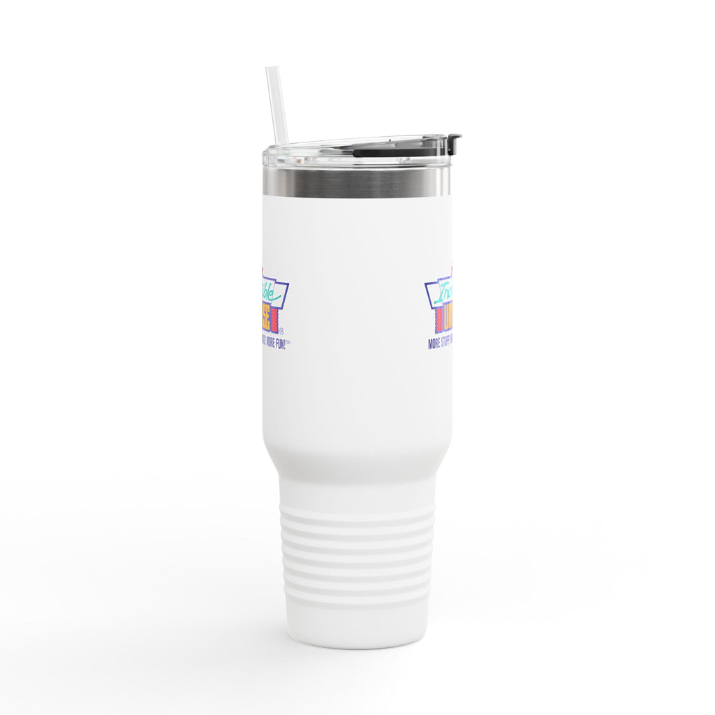 Incredible Universe 40oz Insulated Travel Mug Stainless Tumbler