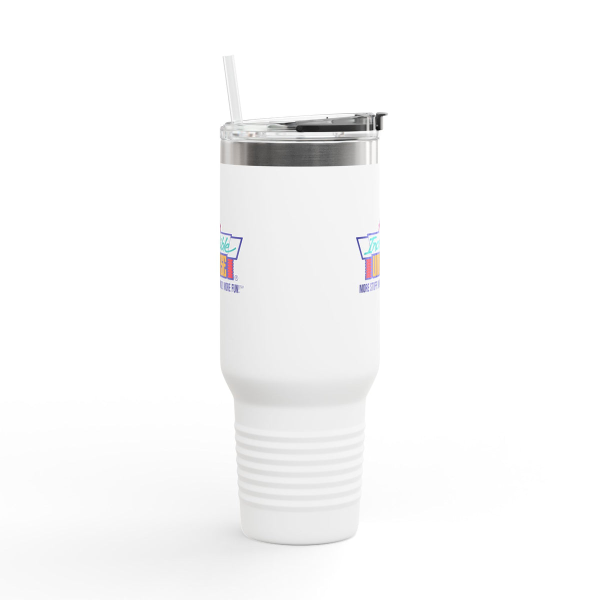 Incredible Universe 40oz Insulated Travel Mug Stainless Tumbler