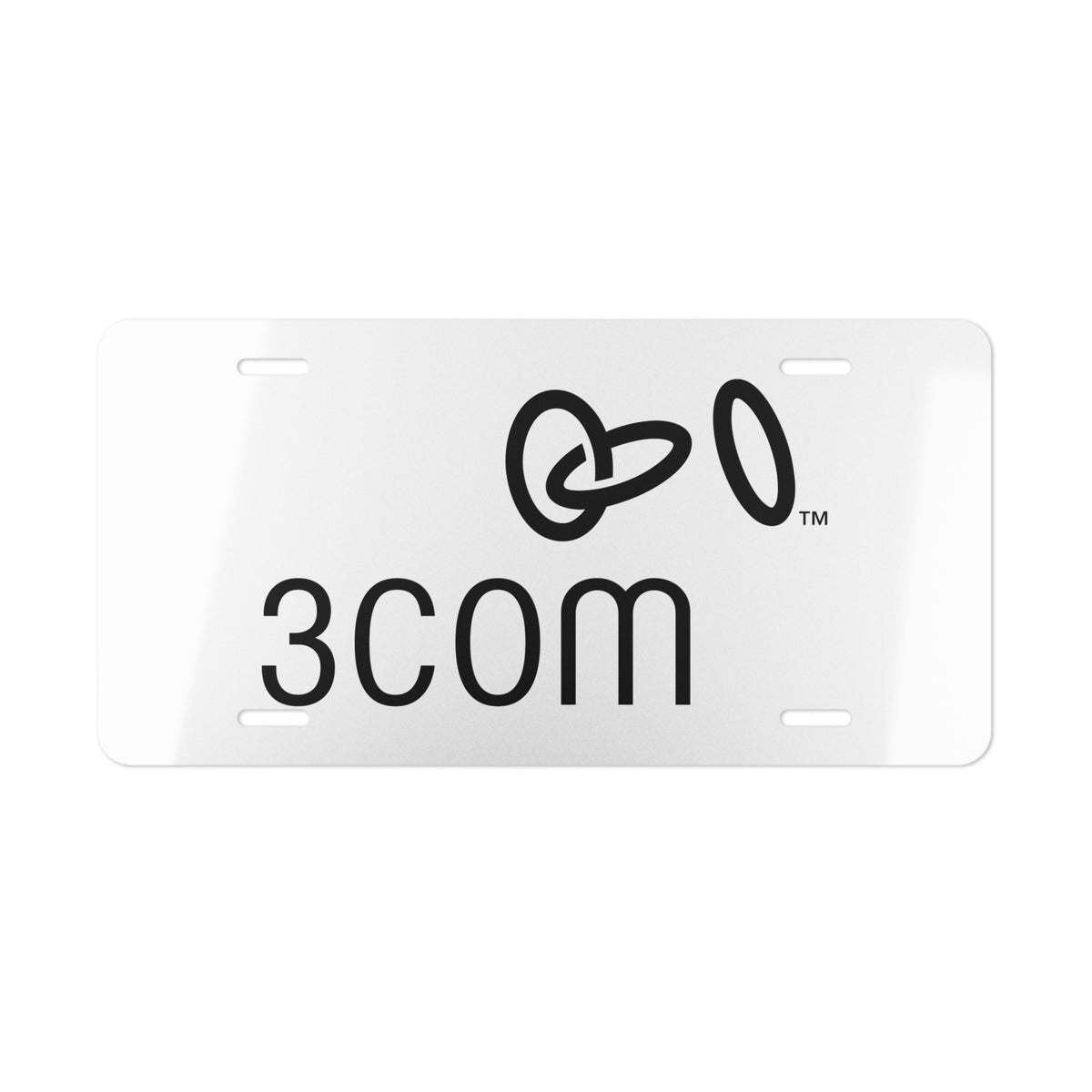 3Com Corporation Vanity License Plate