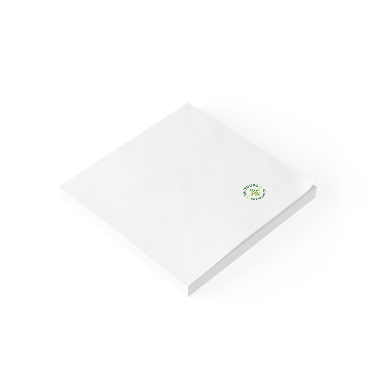 Faubourg Brewing Sticky Post-it Note Pad