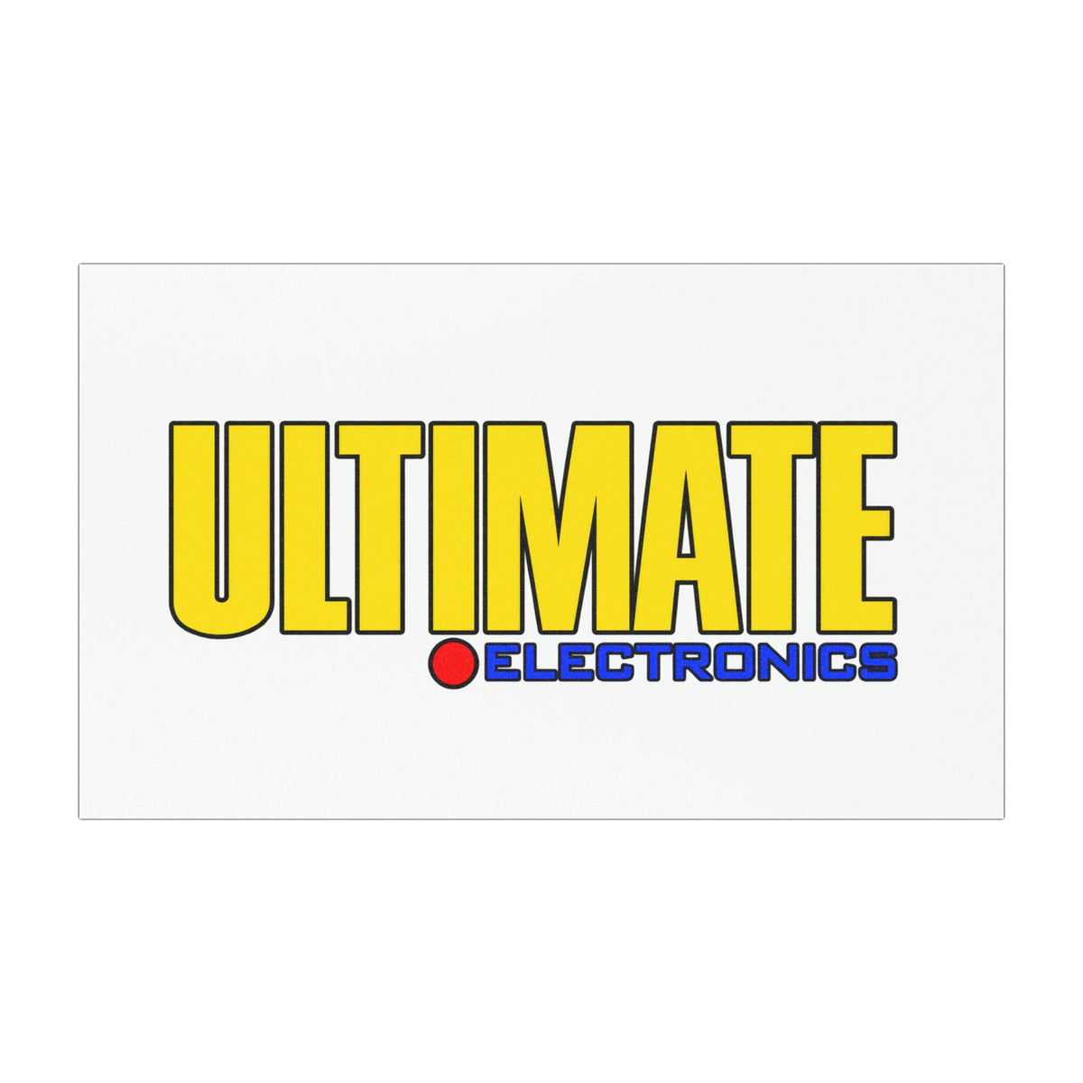 Ultimate Electronics Car Magnet
