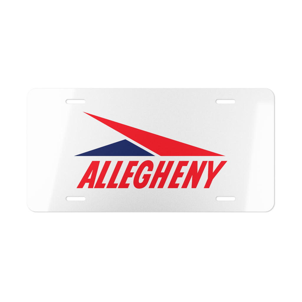 Allegheny Airlines Vanity License Plate